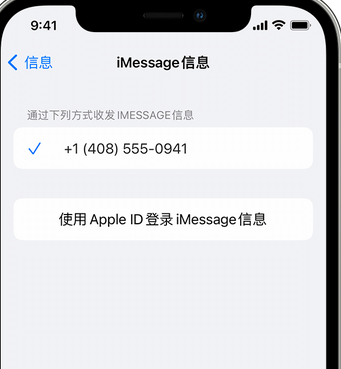 同仁apple维修iPhone上无法正常发送iMessage信息 