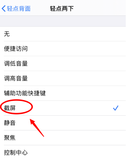 同仁苹果手机维修分享iPhone12如何启用双击截屏 